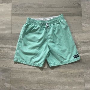 abercrombie kids boys mint green swim trunks